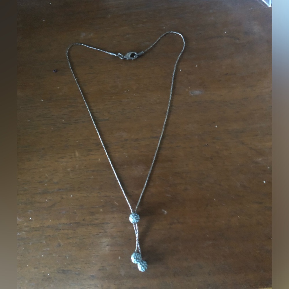 Polka-dot Y Necklace- 751 $9 or 🦋